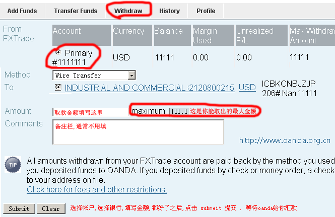 OANDA外汇出金中文指南